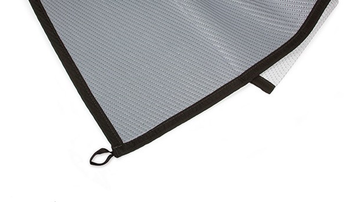 Tapis De Patio Universel Fiamma - 2.5x3.9m, Polypropylène, Respirant, Ignifuge, Pour Camping-car