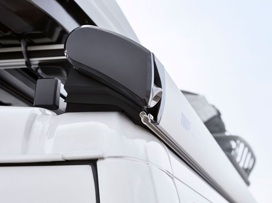 Veranda da Tetto Thule Omnistor 6300 Anodizzata 4,00 Metri con Telo